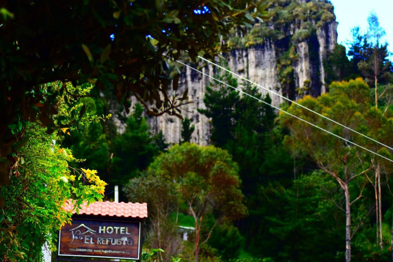 Hotel El Refugio Guaranda Exterior foto
